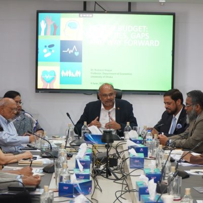 স্বাস্থ্যখাতে বিনিয়োগ বৃদ্ধি ও গবেষণাভিত্তিক নীতিনির্ধারণের ওপর গুরুত্বারোপ