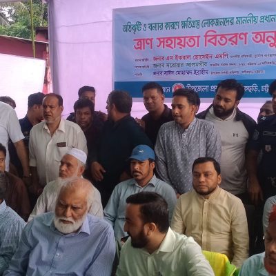 বন্যার্তদের অতন্দ্র প্রহরী সরকার- দুর্যোগ ব্যবস্থাপনা ও ত্রাণ প্রতিমন্ত্রী
