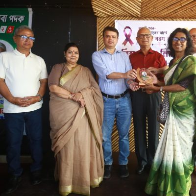 মহাত্মা গান্ধী ‘প্রবীণ সেবা পদক’ পেলেন জ্যোতি চট্টোপাধ্যায়
